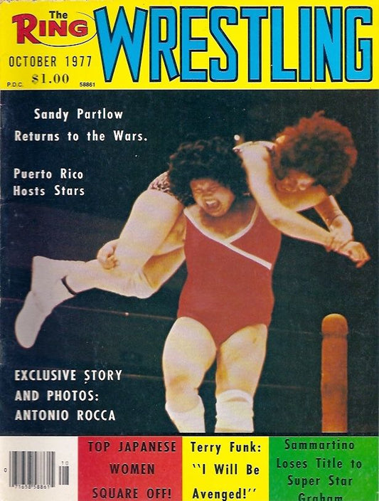 The Ring Wrestling October 1977 Magazine PWcatalog