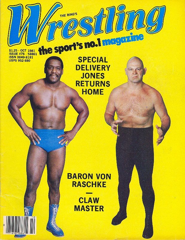 The Ring Wrestling October 1981 Magazine PWcatalog