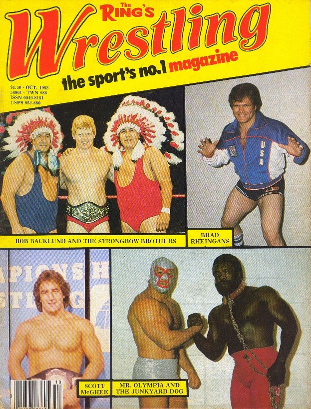 The Ring Wrestling October 1982 Magazine PWcatalog