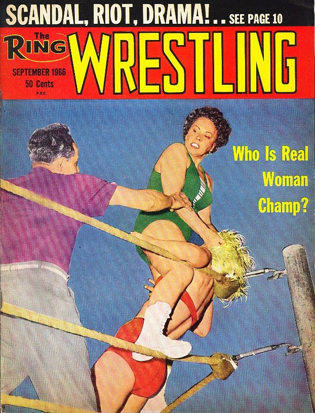 The Ring Wrestling September 1966 Magazine PWcatalog