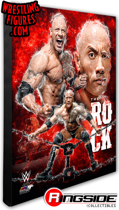 The Rock - WWE 16x20 Canvas Print