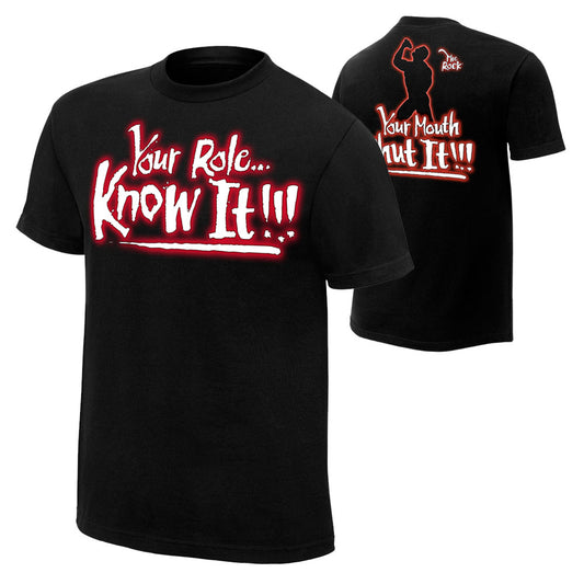 The Rock Your Role... Know It T-Shirt Pwcatalog