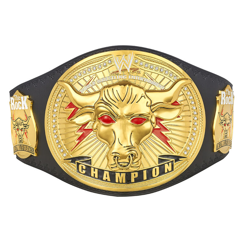 The Rock Brahma Bull Replica Championship Title Belt Pwcatalog