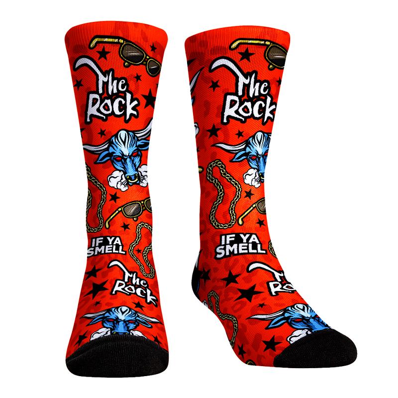 The Rock Hyperoptic Icons Rock 'Em Socks Pwcatalog