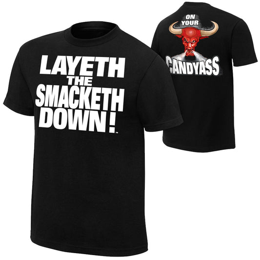 The Rock Layeth The Smacketh Down T-Shirt Pwcatalog