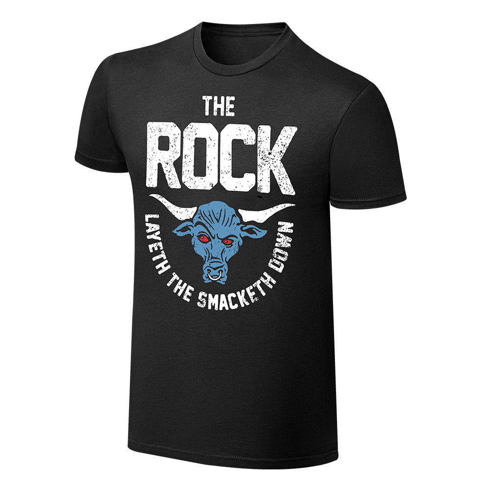 The Rock Layeth The Smacketh Down Vintage T-Shirt Pwcatalog