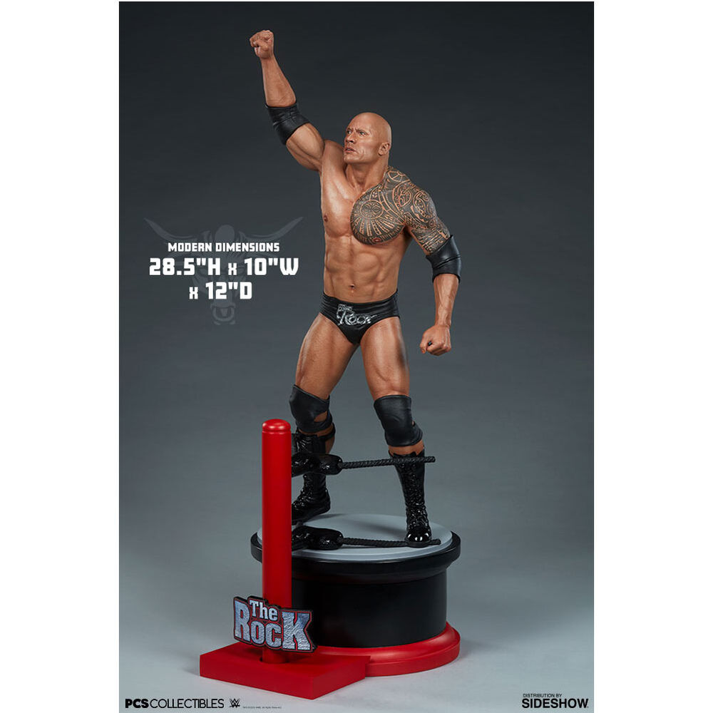 The Rock Scale Collectible Statue Pwcatalog