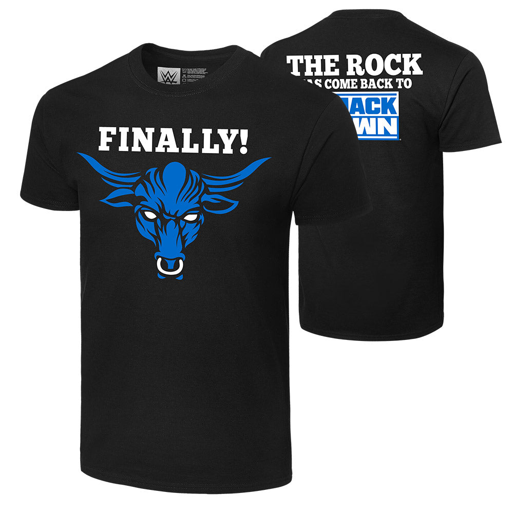 The Rock Smackdown Authentic T-Shirt Pwcatalog