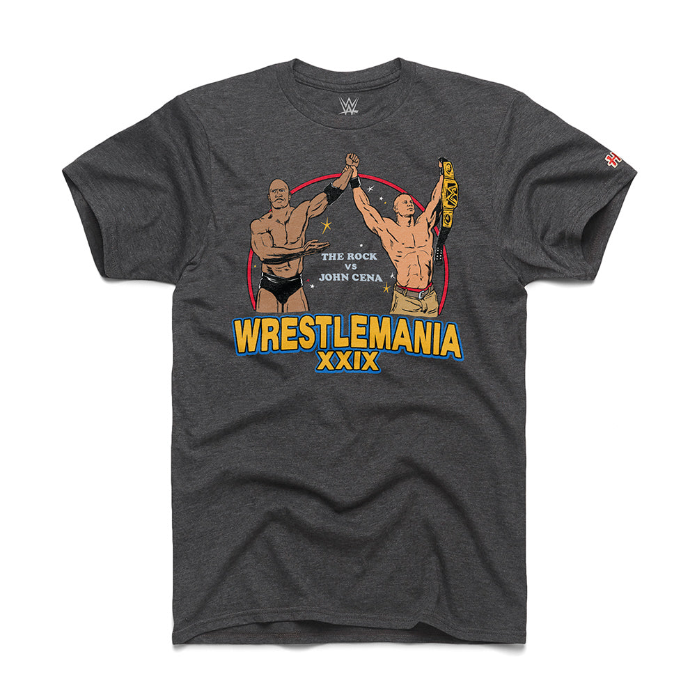 The Rock v. John Cena WM29 Homage T-Shirt Pwcatalog