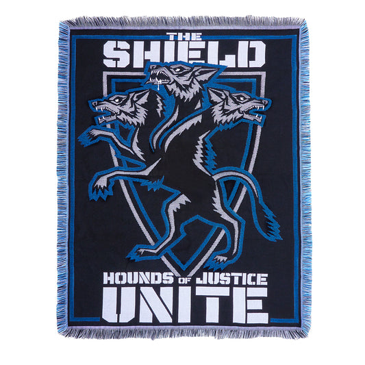 The Shield Hounds of Justice United Tapestry Blanket