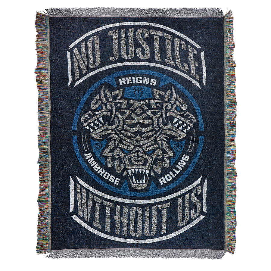 The Shield No Justice Without Us Throw Blanket Pwcatalog