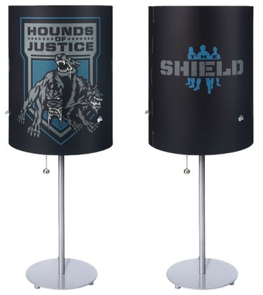 The Shield Hounds of Justice Lamp