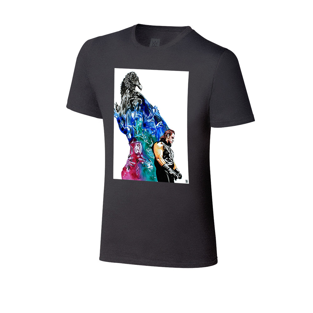 The Undertaker 25 Years Rob Schamberger Artwork T-Shirt Pwcatalog