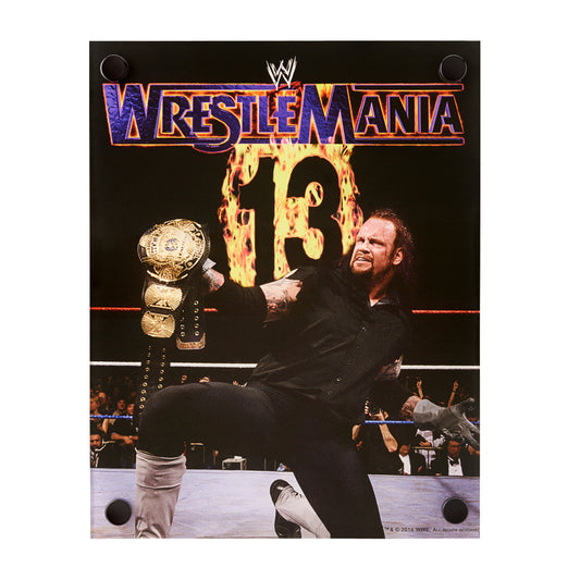 The Undertaker WrestleMania 13 Acrylic Wall Art