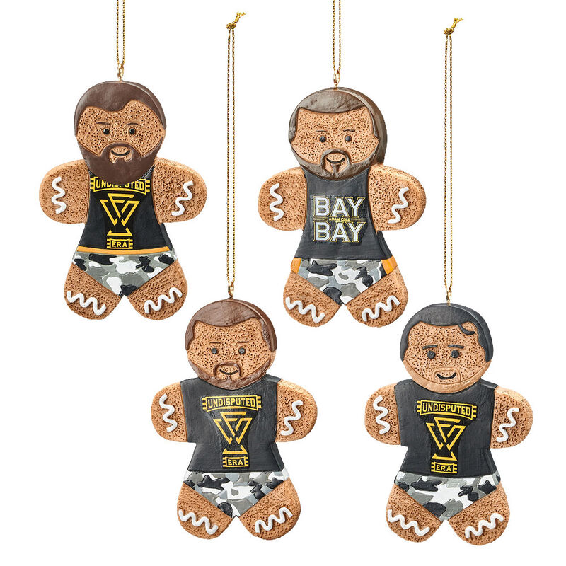 The Undisputed Era Gingerbread Ornament Set Pwcatalog