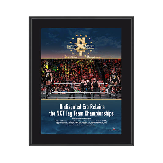 The Undisputed Era NXT TakeOver Philadelphia 2018 10 x 13 Commemorative Photo Plaque Pwcatalog