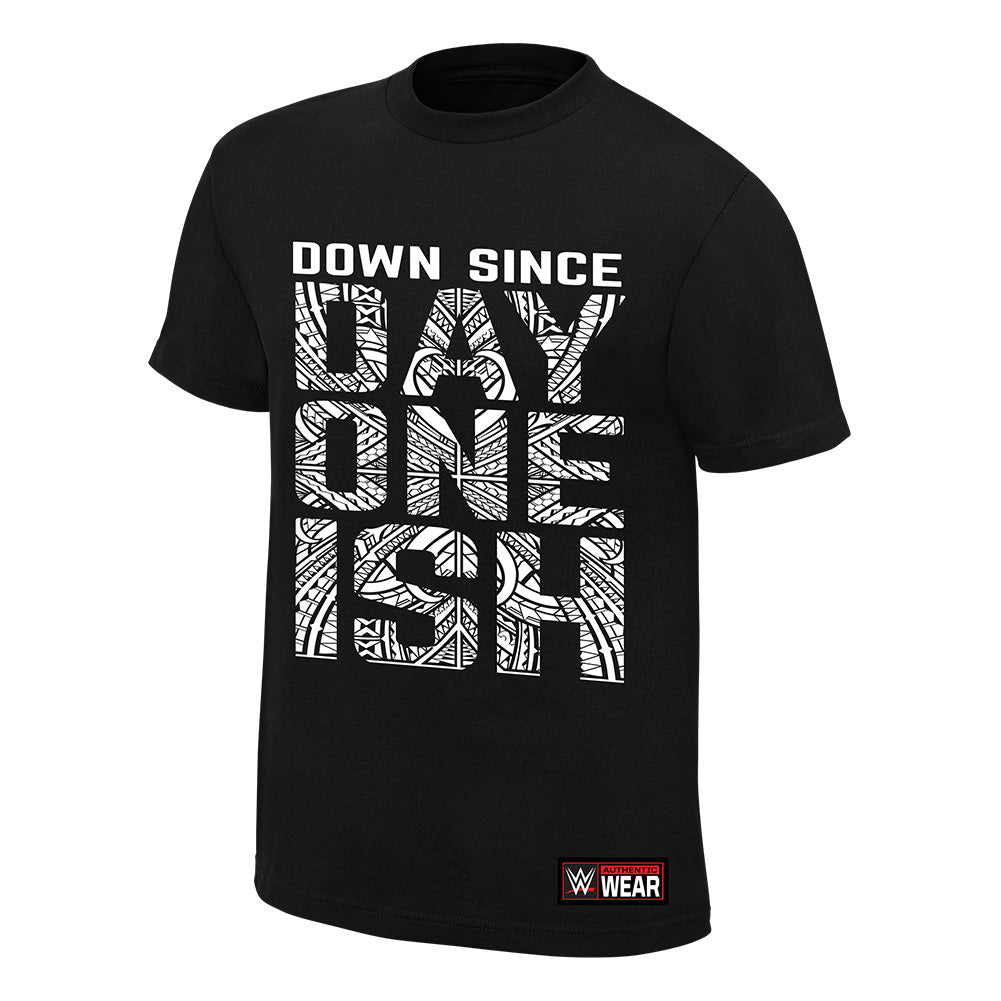 The Usos Down Since Day One Ish Authentic T-Shirt Pwcatalog