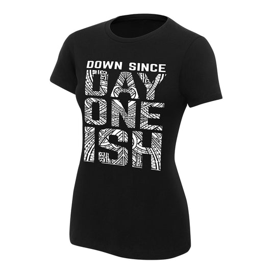 The Usos Down Since Day One Ish Women's Authentic T-Shirt Pwcatalog