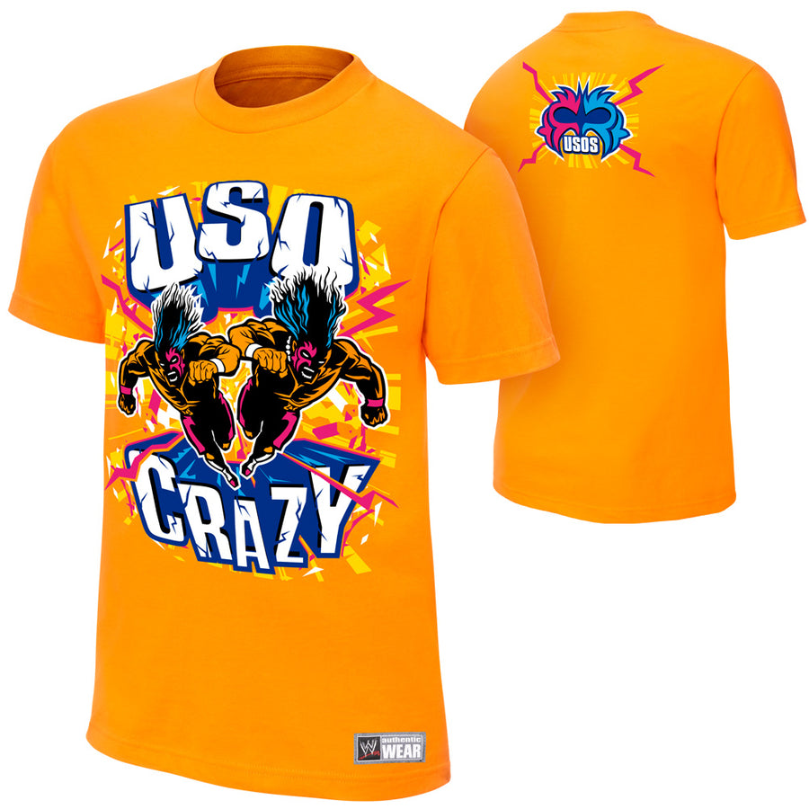 The Usos Uso Crazy T-Shirt Pwcatalog