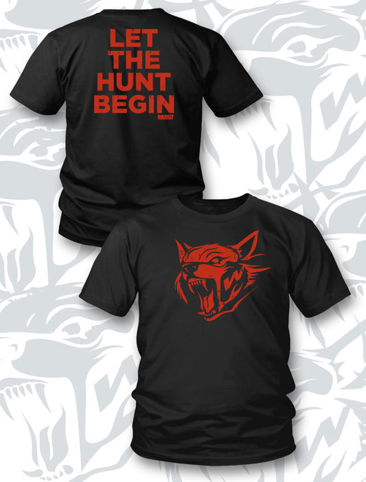 The Wolves Let The Hunt Begin T-Shirt Pwcatalog