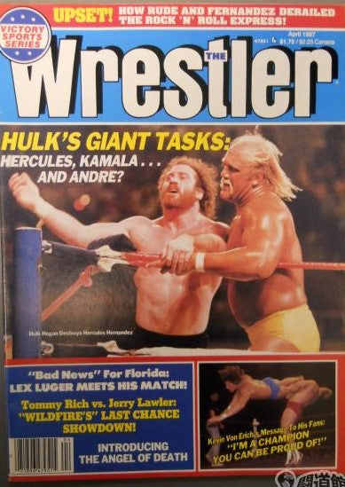 The Wrestler  April 1987