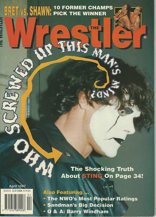 The Wrestler April 1997 Magazine PWcatalog