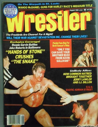 The Wrestler August 1984 Magazine PWcatalog