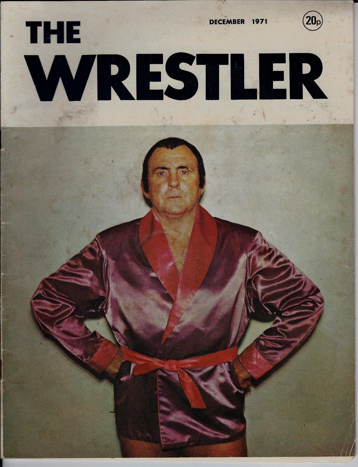 The Wrestler December 1971 Magazine PWcatalog