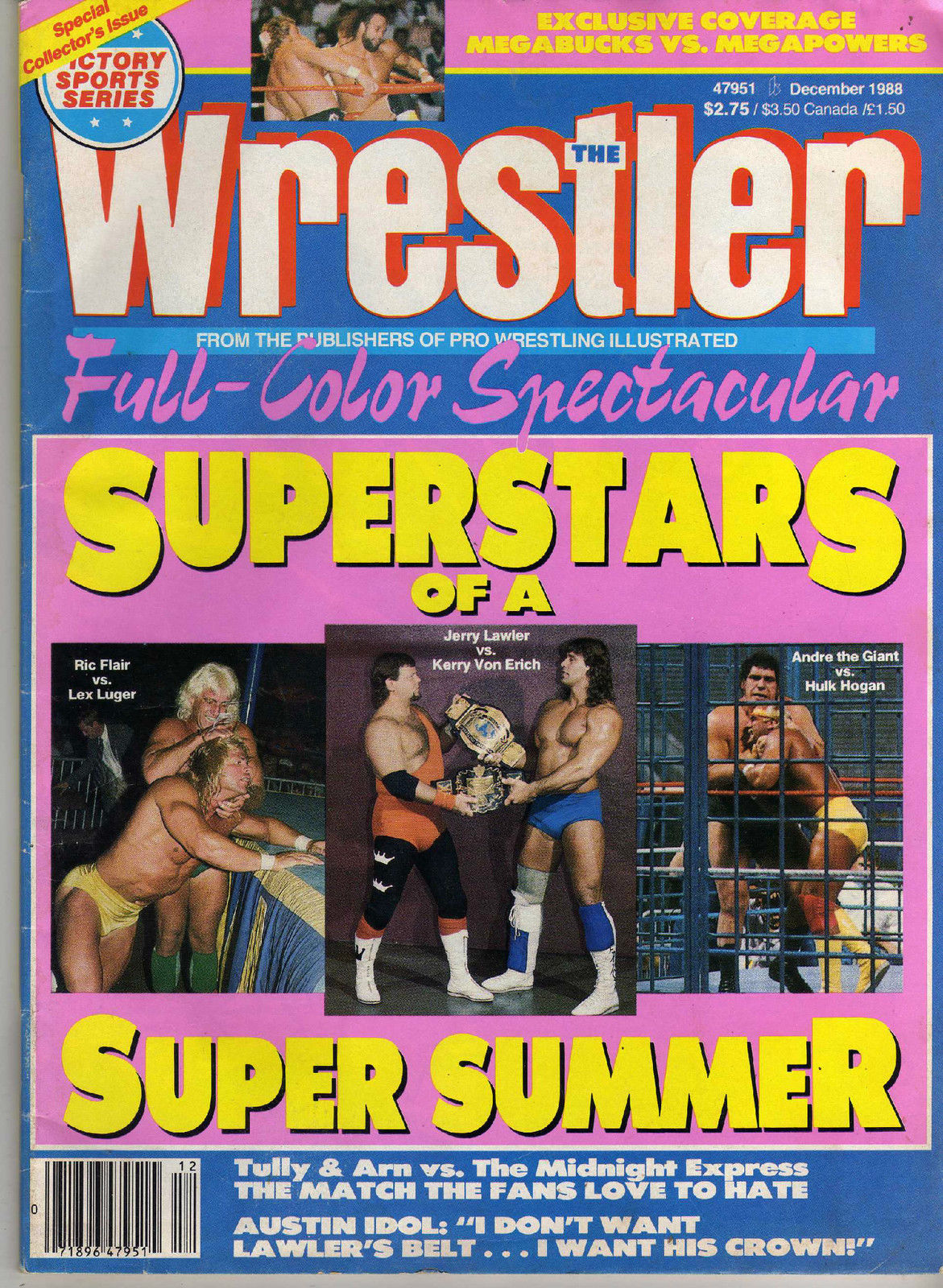 The Wrestler December 1988 Magazine PWcatalog
