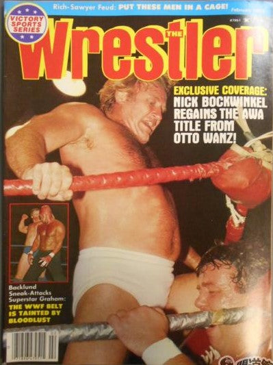 The Wrestler February 1983 Magazine PWcatalog