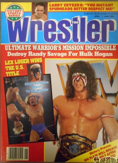 The Wrestler June 1989 Magazine PWcatalog