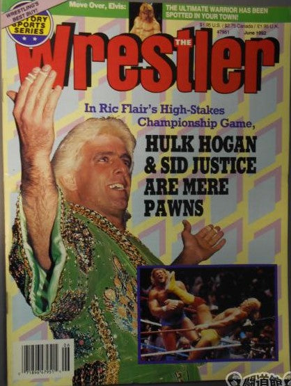 The Wrestler June 1992 Magazine PWcatalog