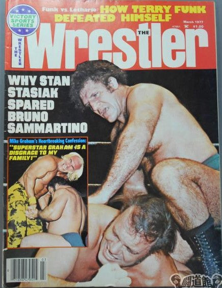 The Wrestler March 1977 Magazine PWcatalog