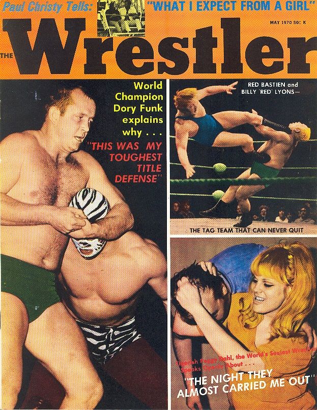 The Wrestler May 1970 Magazine PWcatalog
