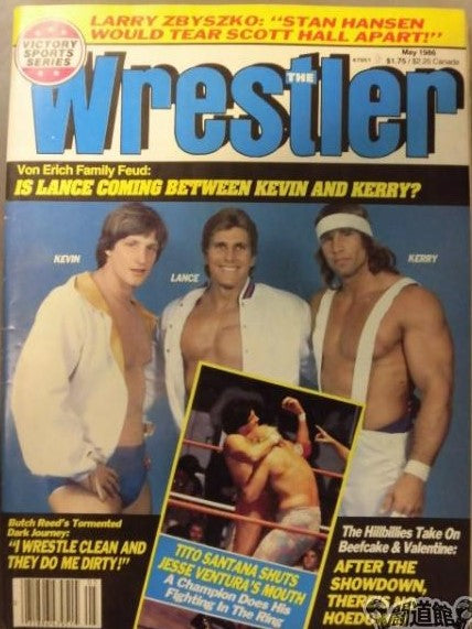 The Wrestler May 1986 Magazine PWcatalog
