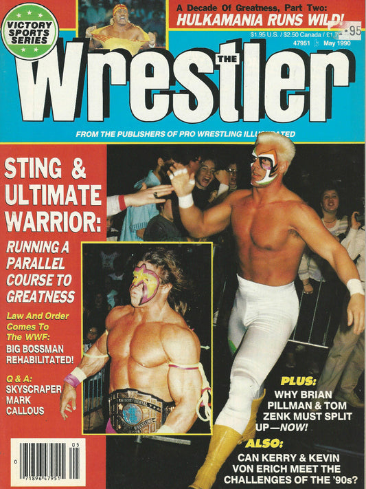 The Wrestler May 1990 Magazine PWcatalog