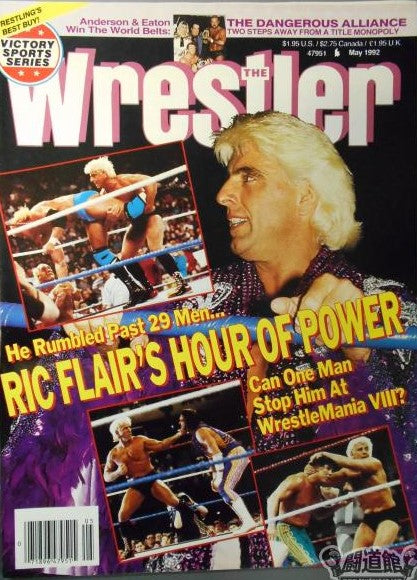 The Wrestler May 1992 Magazine PWcatalog