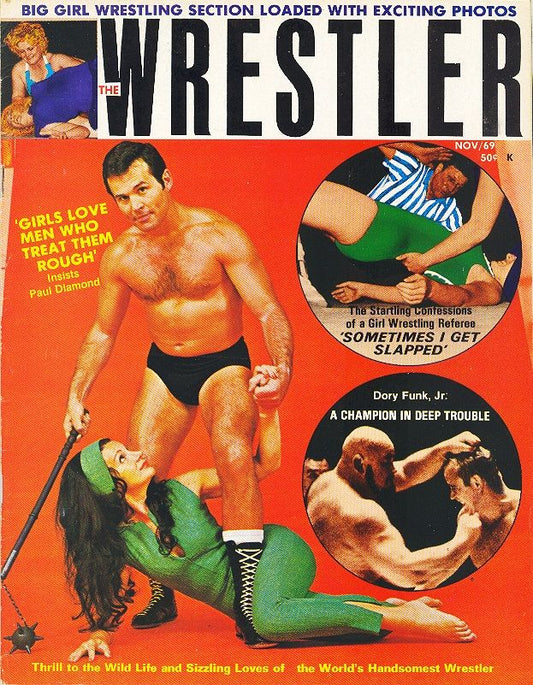 The Wrestler November 1969 Magazine PWcatalog
