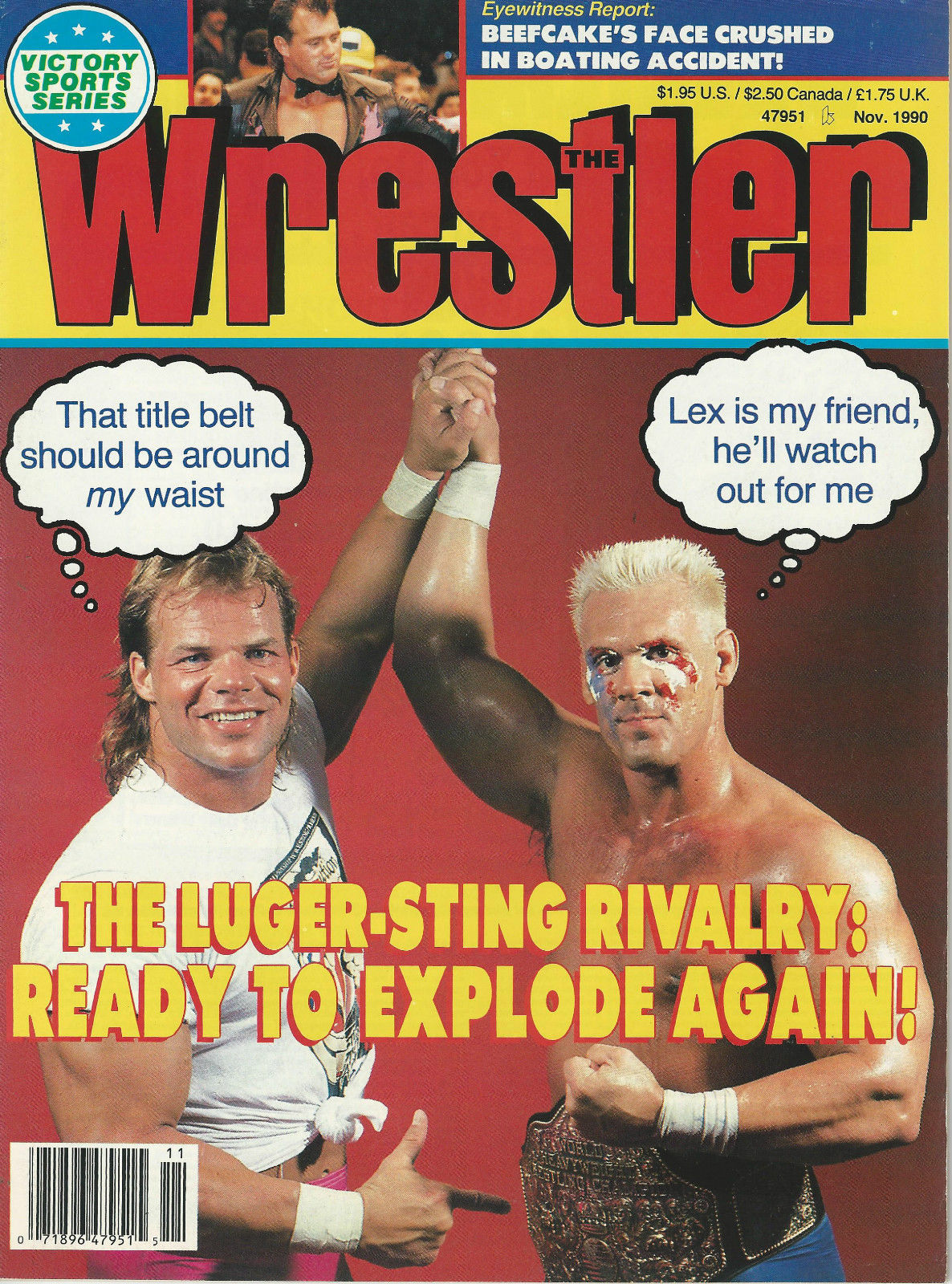 The Wrestler November 1990 Magazine PWcatalog