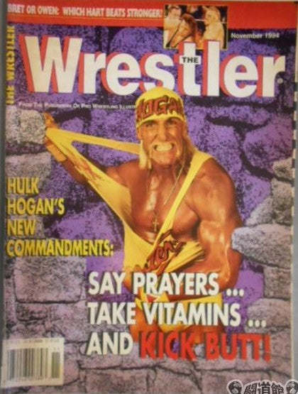 The Wrestler November 1994 Magazine PWcatalog