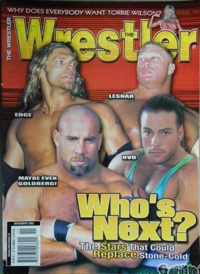 The Wrestler November 2002 Magazine PWcatalog