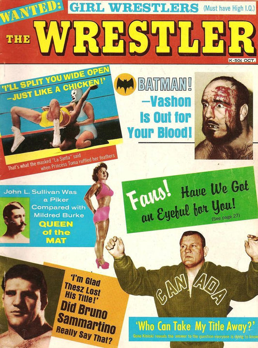 The Wrestler  October 1966