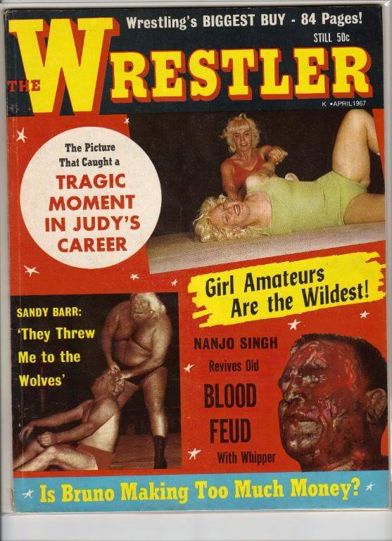 The Wrestler April 1967 Magazine PWcatalog