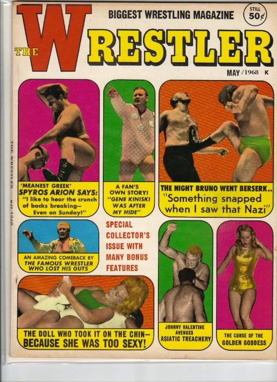 The Wrestler May 1968 Magazine PWcatalog