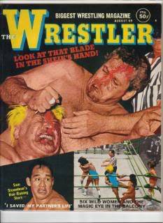 The Wrestler August 1969 Magazine PWcatalog
