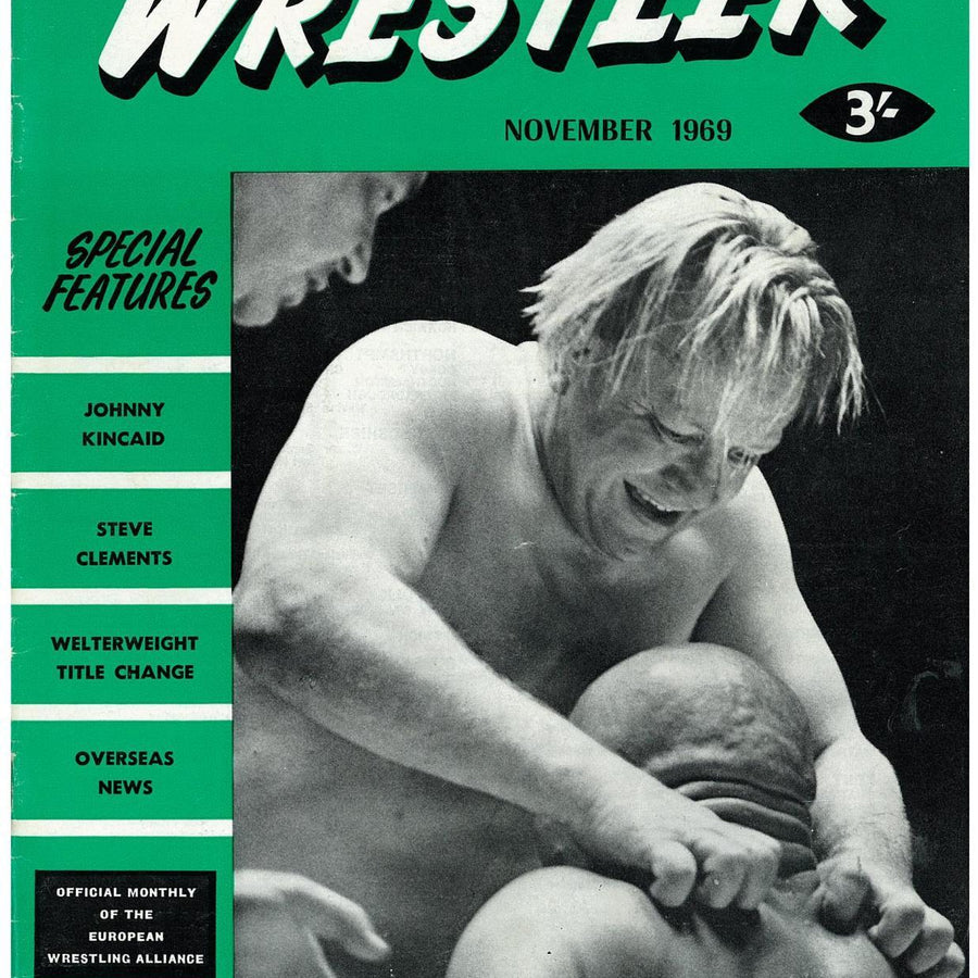 The Wrestler November 1969 Magazine PWcatalog
