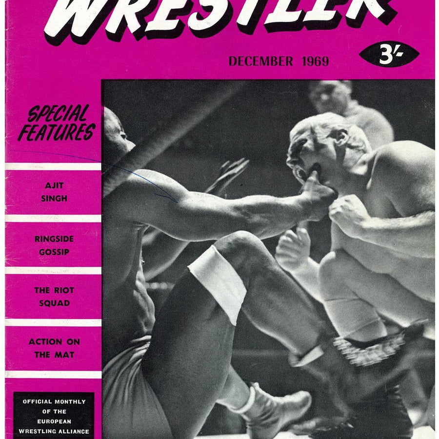 The Wrestler December 1969 Magazine PWcatalog