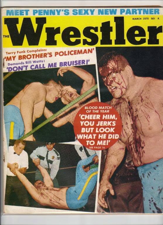 The Wrestler March 1970 Magazine PWcatalog