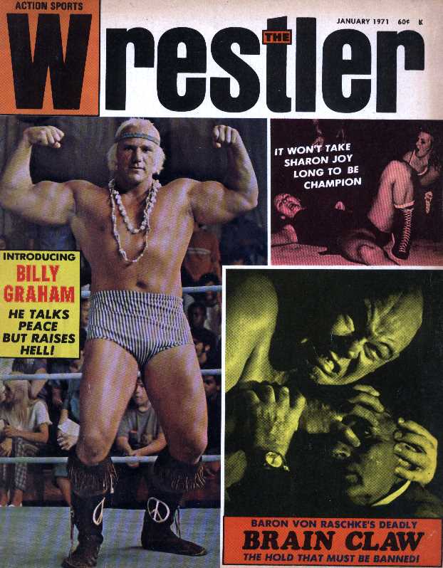 The Wrestler January 1971 Magazine PWcatalog