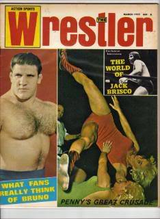 The Wrestler March 1971 Magazine PWcatalog